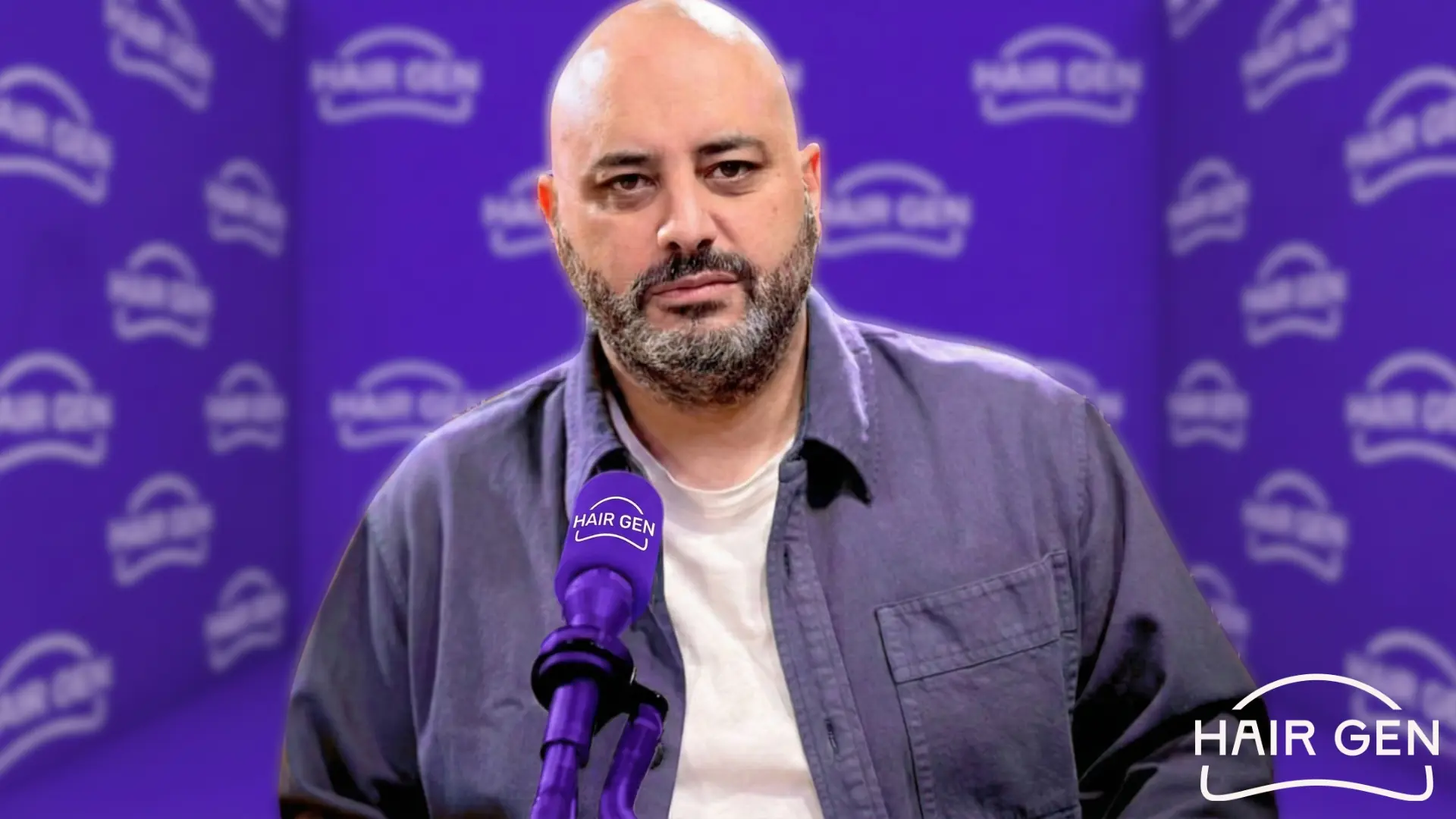 Jérôme Commandeur assume sa calvitie en interview