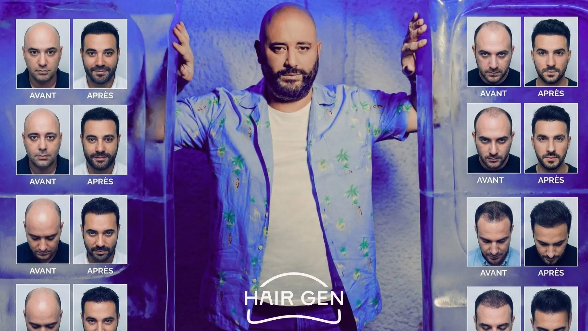 Les greffes de cheveux sont courantes chez les célébrités