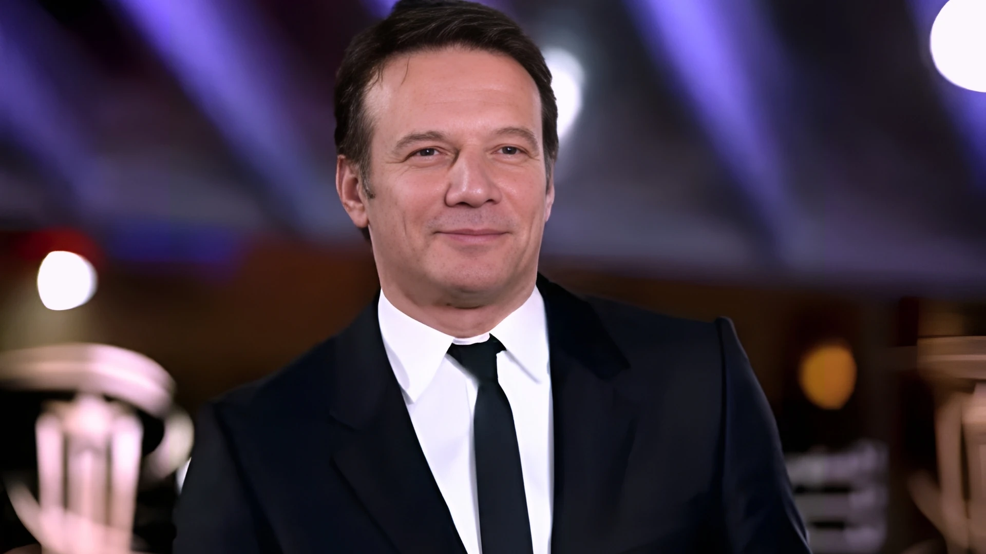 Samuel Le Bihan sans barbe décembre 2022