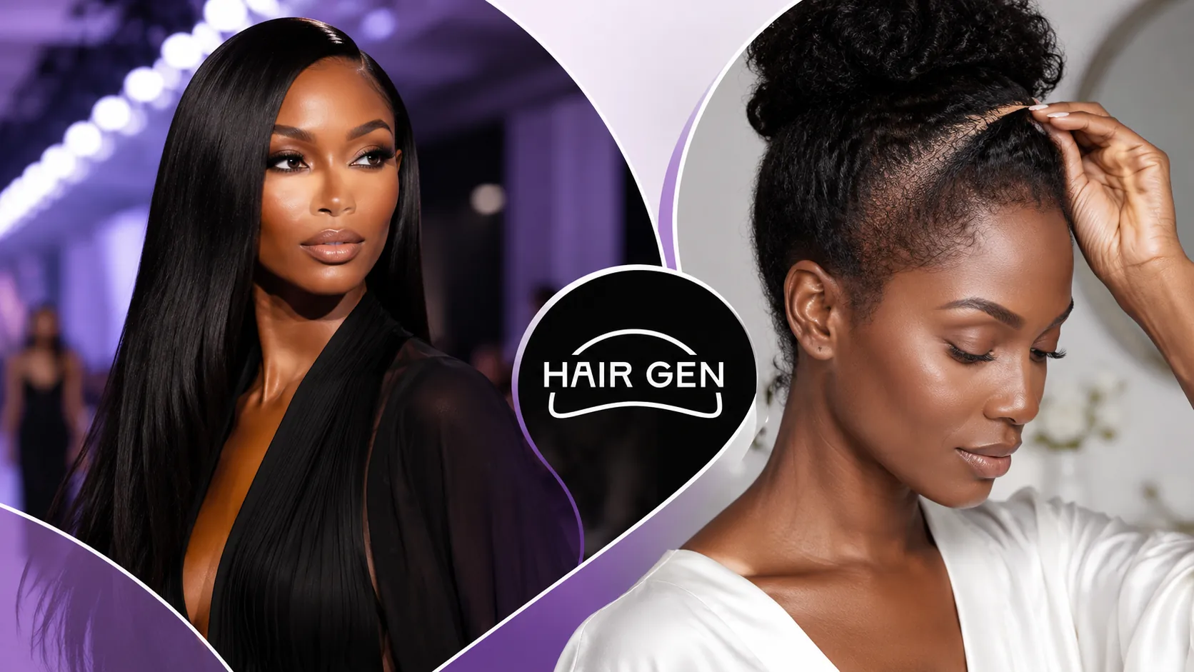 Contraste entre coiffure spectaculaire et cheveux naturels fragilisés sous les extensions